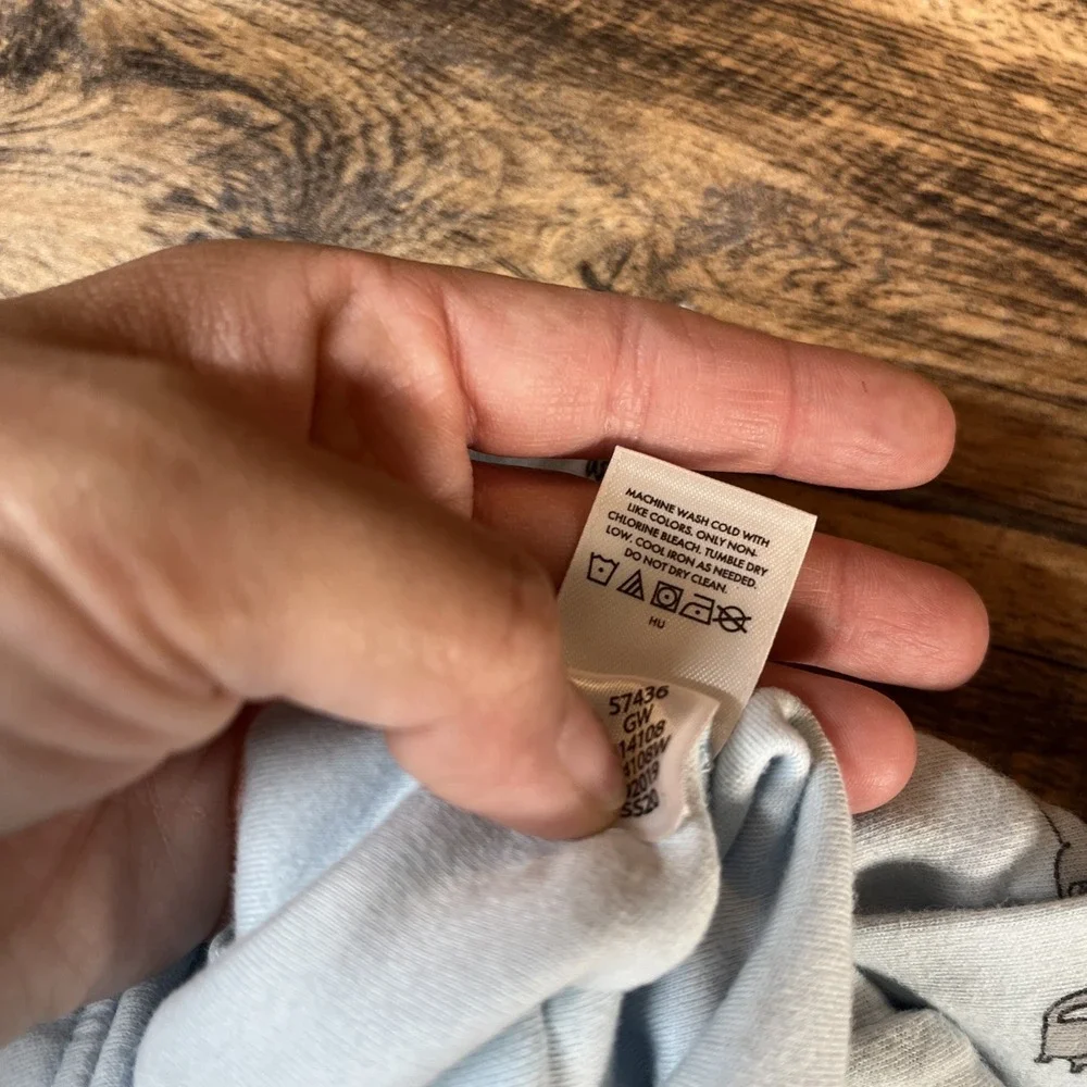 Hanna Andersson Organic Cotton Footed Sleeper Baby Boy 3-6m Squirrels Forest